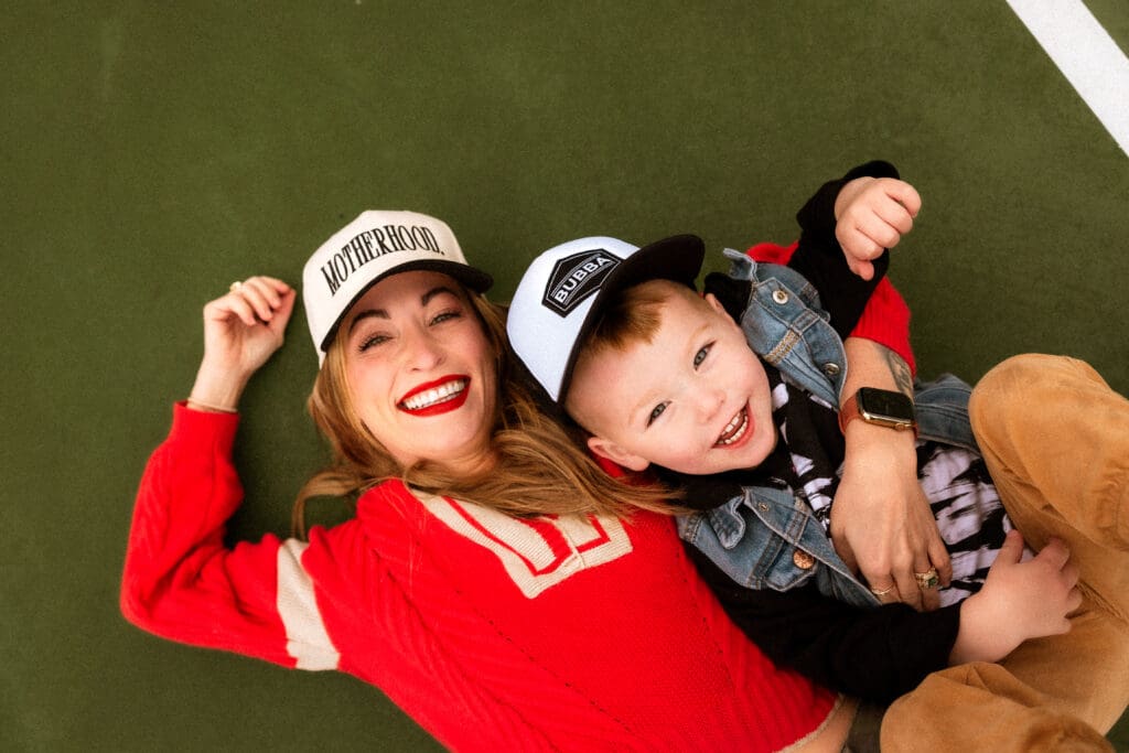 Kansas City lifestyle family photography session at a local park in Smithville, MO